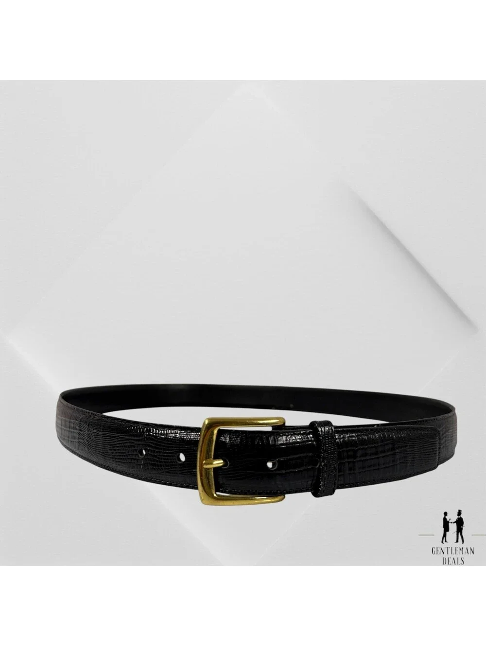 Lizard Grain Steerhide Belt 1.5